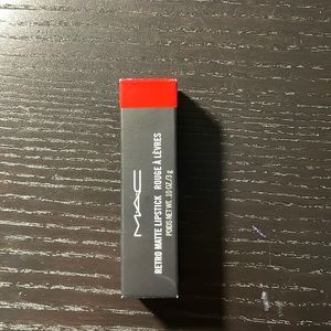 MAC red lipstick
